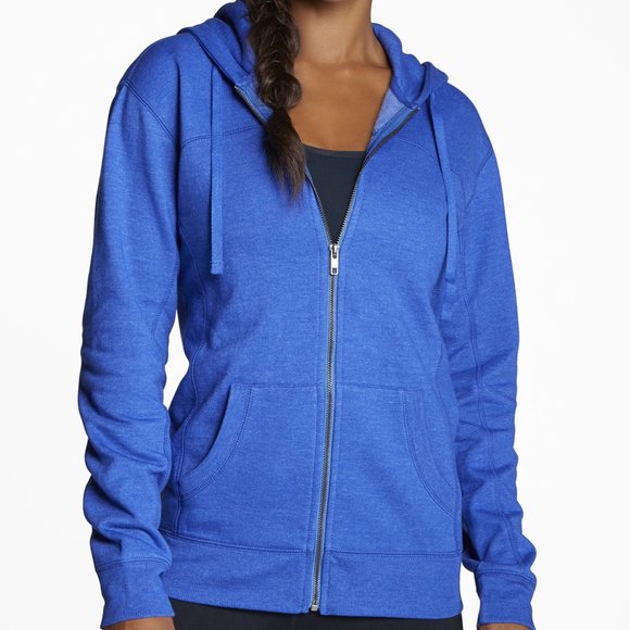 Fabletics Jackets & Blazers - Fabletics Chelsea Zip Up Hoodie Cobalt Blue